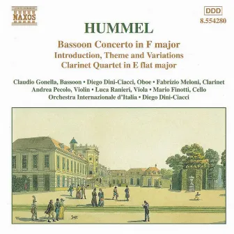 HUMMEL: Bassoon Concerto / Clarinet Quartet by Diego Dini Ciacci