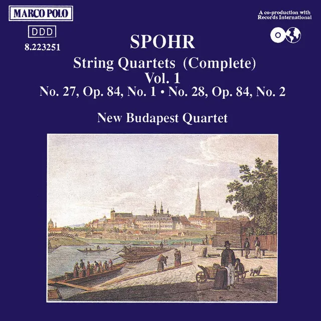 Spohr: String Quartets (Complete), Vol. 1 [Nos. 27, 28]