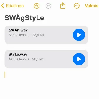 SWÄgStyLe by AD22Busy