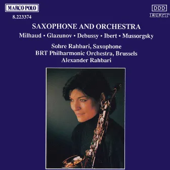 Milhaud: Scaramouche / Glazunov: Saxophone Concerto / Ibert: Concertino Da Camera by Ali Rahbari