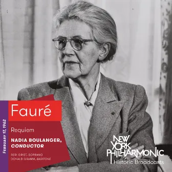 Fauré: Requiem by Nadia Boulanger