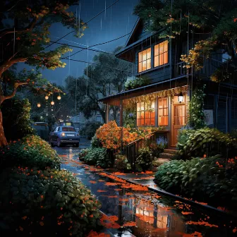 Restful Nights with Thunder and Rain by Unknown Artist