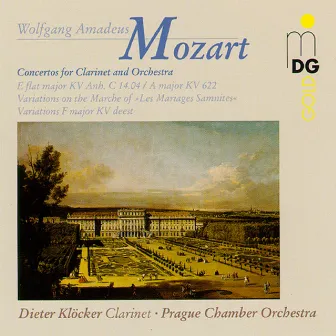 Mozart: Clarinet Concertos KV 14.04 & KV 622, Variations by Prager Kammerorchester