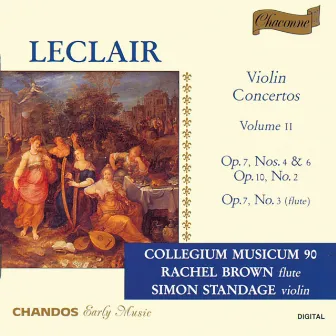 Leclair: Violin Concertos, Vol. 2 by Rachel Brown