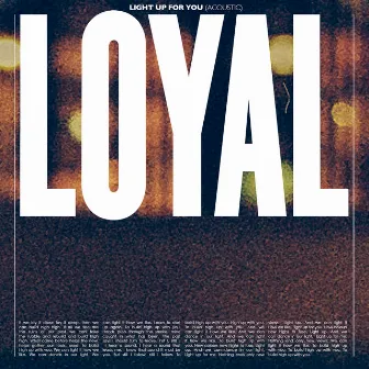 Light up for You (Acoustic) by LOYAL