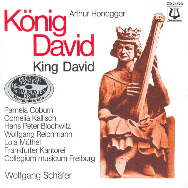 Honegger, A.: Roi David (Le) (Sung in German)