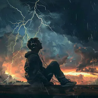 Peaceful Thunder: Relaxation Music Vibes by The Rain Guru