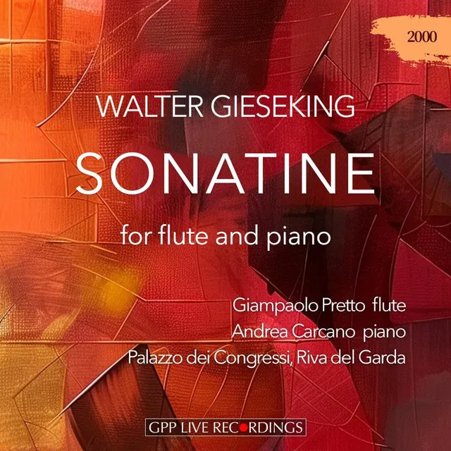 W. Gieseking - Sonatine for flute and piano