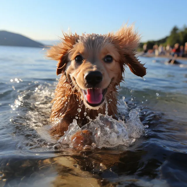 Música Oceánica Y Huellas: Serenidad Para Amantes De Perros