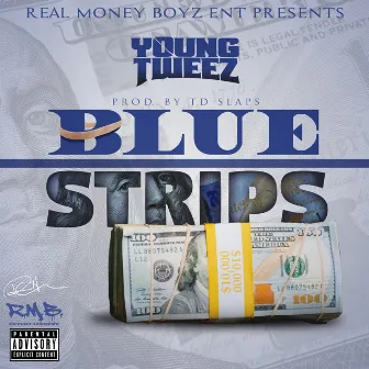 Blue Strips by Young Tweez