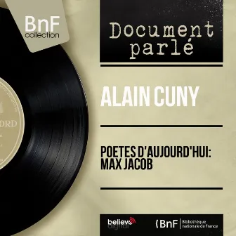 Poètes d'aujourd'hui: Max Jacob (Mono Version) by Alain Cuny