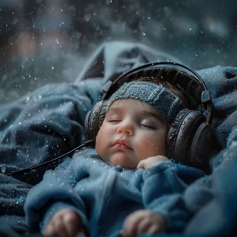 Binaural Rain: Pediatric Sleep Soft Sounds by Lullaby Maestro