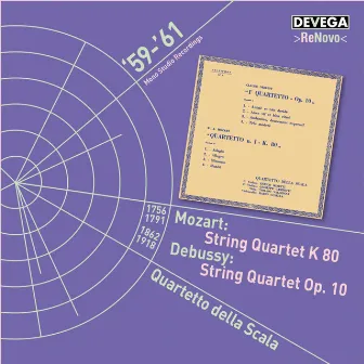 Mozart & Debussy: String Quartets by Quartetto della Scala