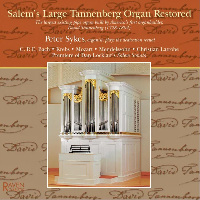 Salem's Large Tannenberg Organ Restored