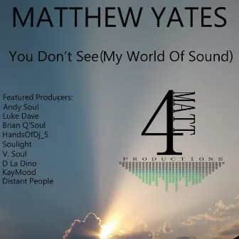 You Don't See (My World Of Sound) by Matthew Yates