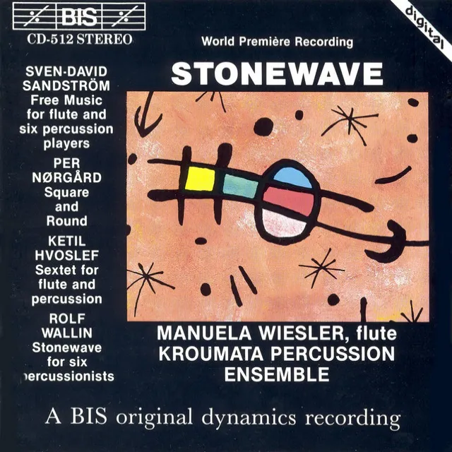 Stonewave for 6 percussionists: I. —. II. —. III. —.