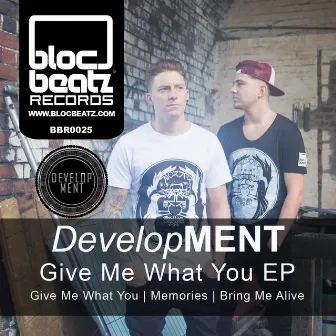 Give Me What You EP by Development