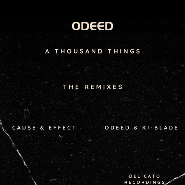 A Thousand Things (Cause & Effect Remix)