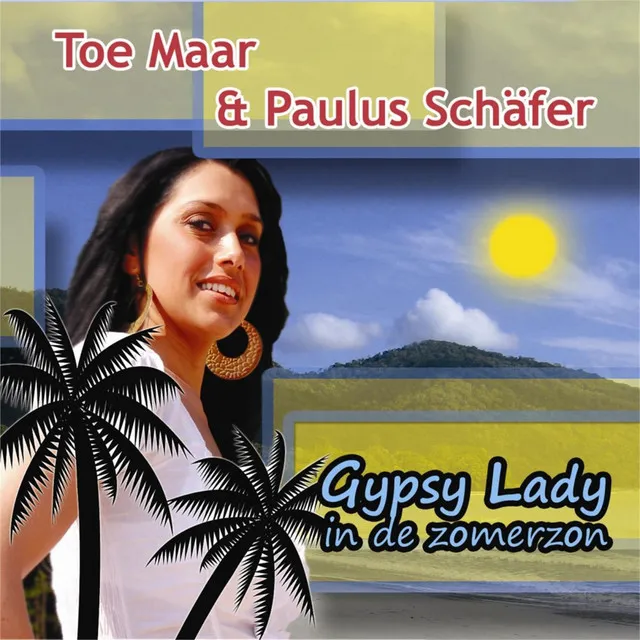 Gypsy lady in de zomerzon