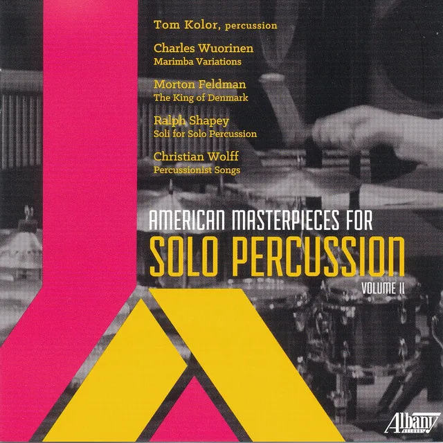 Soli for Solo Percussion: III. A B C