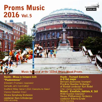 Proms Music 2016, Vol. 5 by Hans Gillesberger