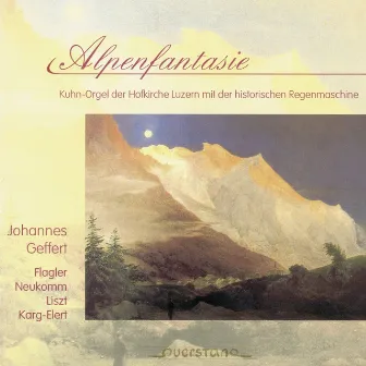 Alpenfantasie (Kuhn-Orgel der Hofkirche Luzern mit der historischen Regenmaschine) by Johannes Geffert