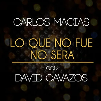 Lo Que No Fue No Será by David Cavazos