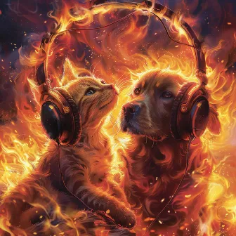 Fire of Home: Pets Comforting Tunes by Bliss Phenomena