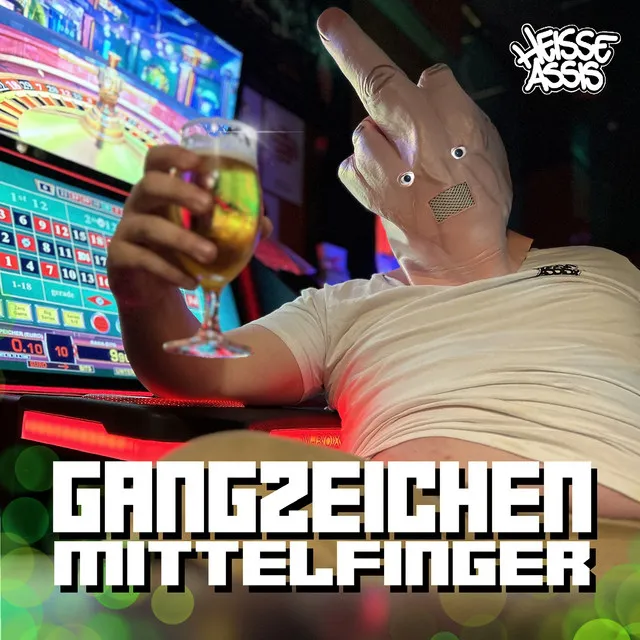 Gangzeichen Mittelfinger