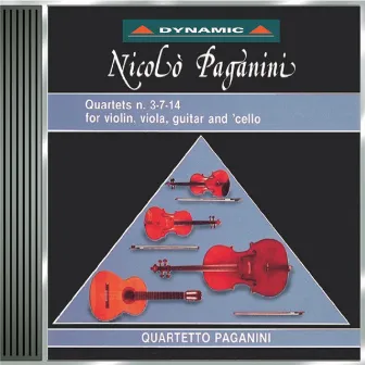 Paganini: 15 Quartets for Strings and Guitar (The), Vol. 2 by Paganini Quartet