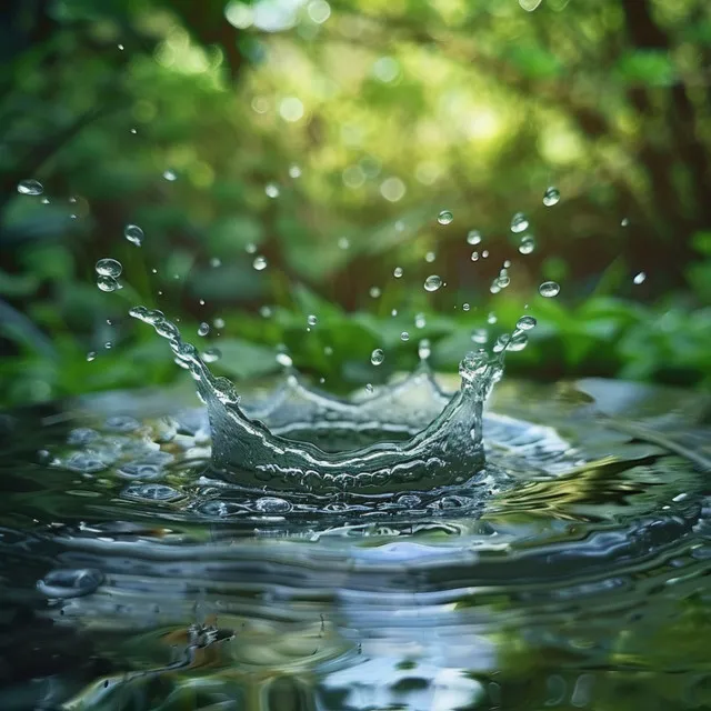 Binaural Water Meditation: Serene Flow