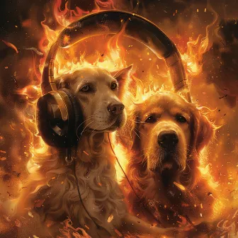 Canine by Fire: Playful Rhythms for Dogs by Sound of Nature