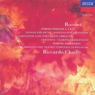 Rossini: String Sonatas, etc. by Orchestra del Teatro Comunale di Bologna