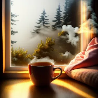 A Relaxing View by Rainy Windows