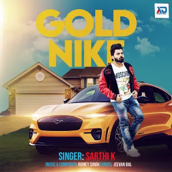 Gold Nike by Sarthi K