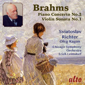 Brahms: Piano Concerto No. 2; Violin Sonata No. 1 by Oleg Kagan