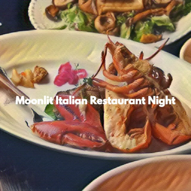 Moonlit Italian Restaurant Night