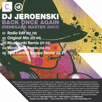 Back Once Again (Renegade Master 2007) by DJ Jeroenski