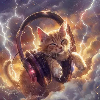 Cats Under Thunder: Purring Melodies by Lhokanda