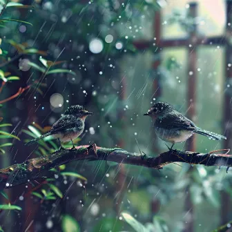 Gentle Rain and Birds Binaural Sounds for Baby Sleep by 