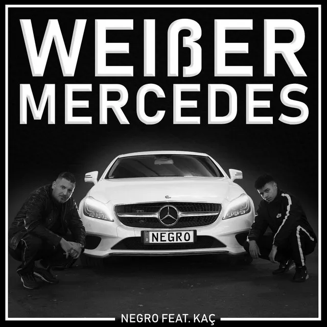 Weißer Mercedes