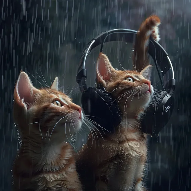 Cats Quietude Rain Melody