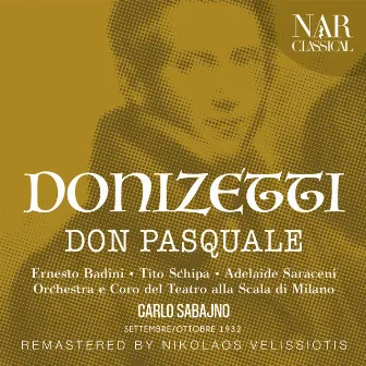 DONIZETTI: DON PASQUALE by Carlo Sabajno