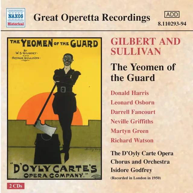 Sullivan: Yeomen of the Guard (D'Oyly Carte) (1950)