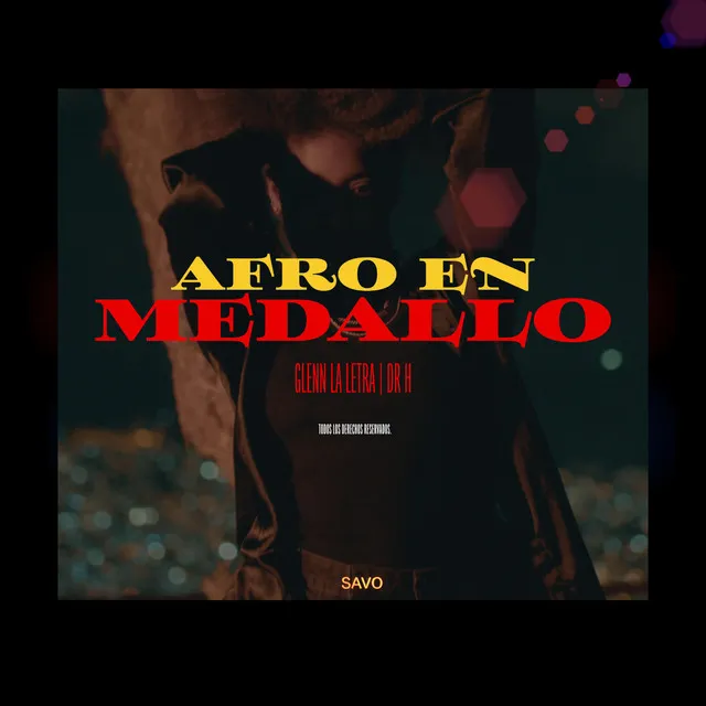 AFRO EN MEDALLO