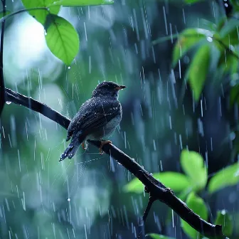 Reflective Binaural Nature and Rain Birds Meditation by Mindful Changes