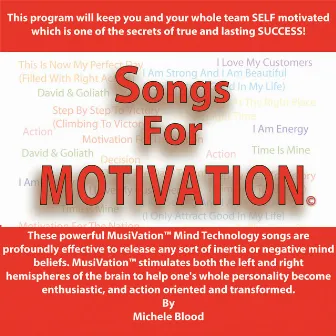 Songs for Motivation by Michele Blood