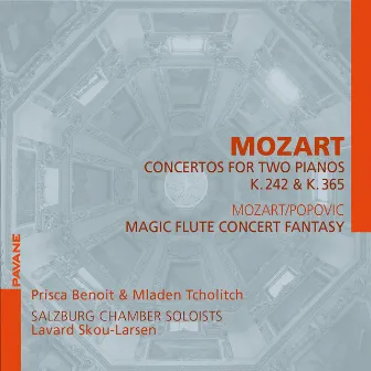 Mozart: Concertos for Two Pianos K. 242 & K. 365 by Salzburg Chamber Soloists