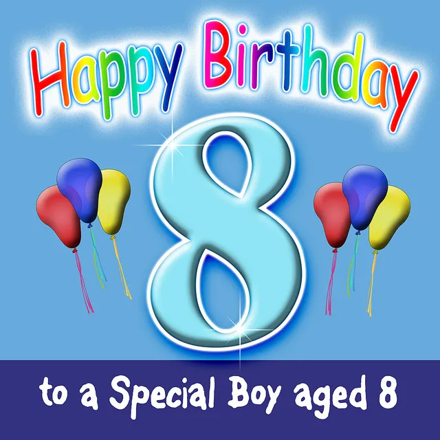 Happy Birthday (Boy Age 8)