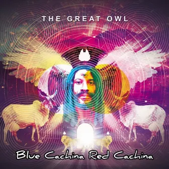 Blue Cachina Red Cachina by The Great Owl